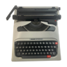 Machine à écrire azerty portable vintage Olivetti Lettera 12 - 1979