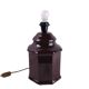 Vintage Black Ceramic Table Lamp Retro Chic