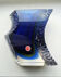 Vase Mandruzatto asymmetrical Murano Sommerso 70's
