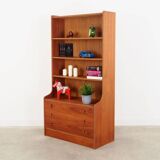 Teak bookcase, Danish design, 1960s, production: Denmark