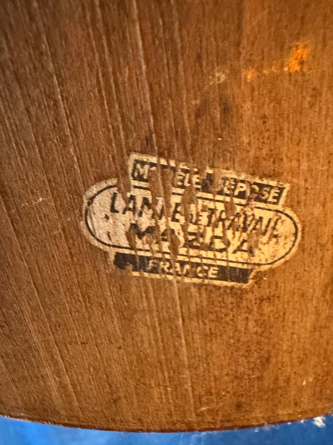 Large Art Deco Mazda lamp. 1930s.