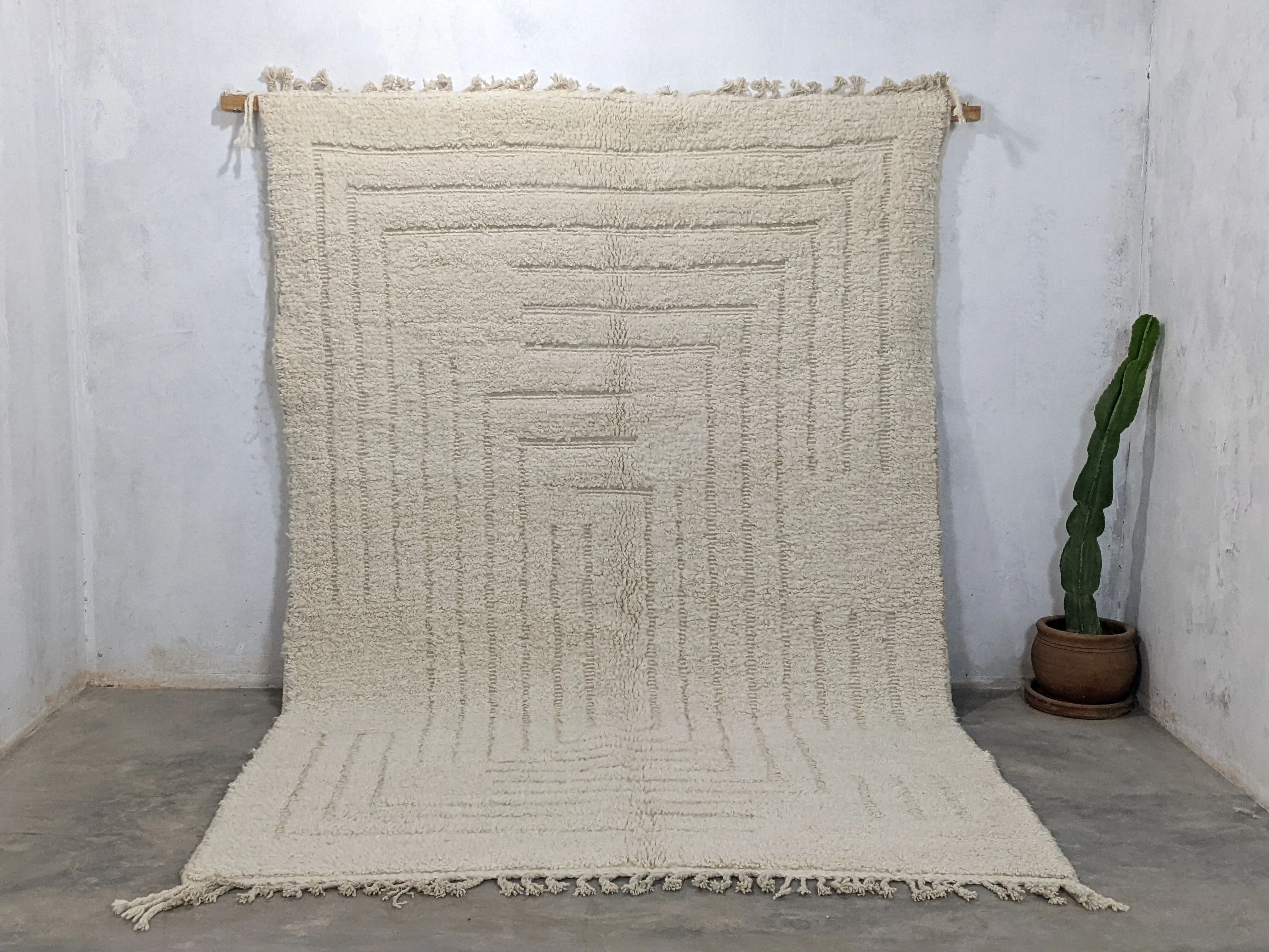 Grand tapis Beni Ouarain, 295 x 195 cm, G-211