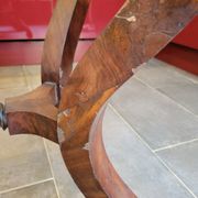 Mahogany burr hairdresser, Restoration period, around 1820.