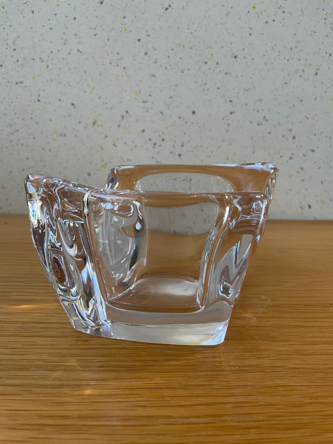 Cendrier ou vide-poche en Cristal de Bayel