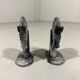 Marble bookends horse heads 1960’s