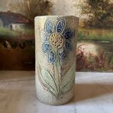 Vase rouleau grès émaillé