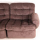 Modular fabric sofa