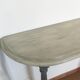 Patinated wooden console