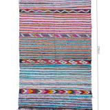 Tapis kilim boucherouite 131x216cm