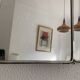 Vintage 1900 barber's triptych mirror Le Solide Paris Art Nouveau - 30 x 77