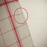 Lot of 2 monogrammed tea towels