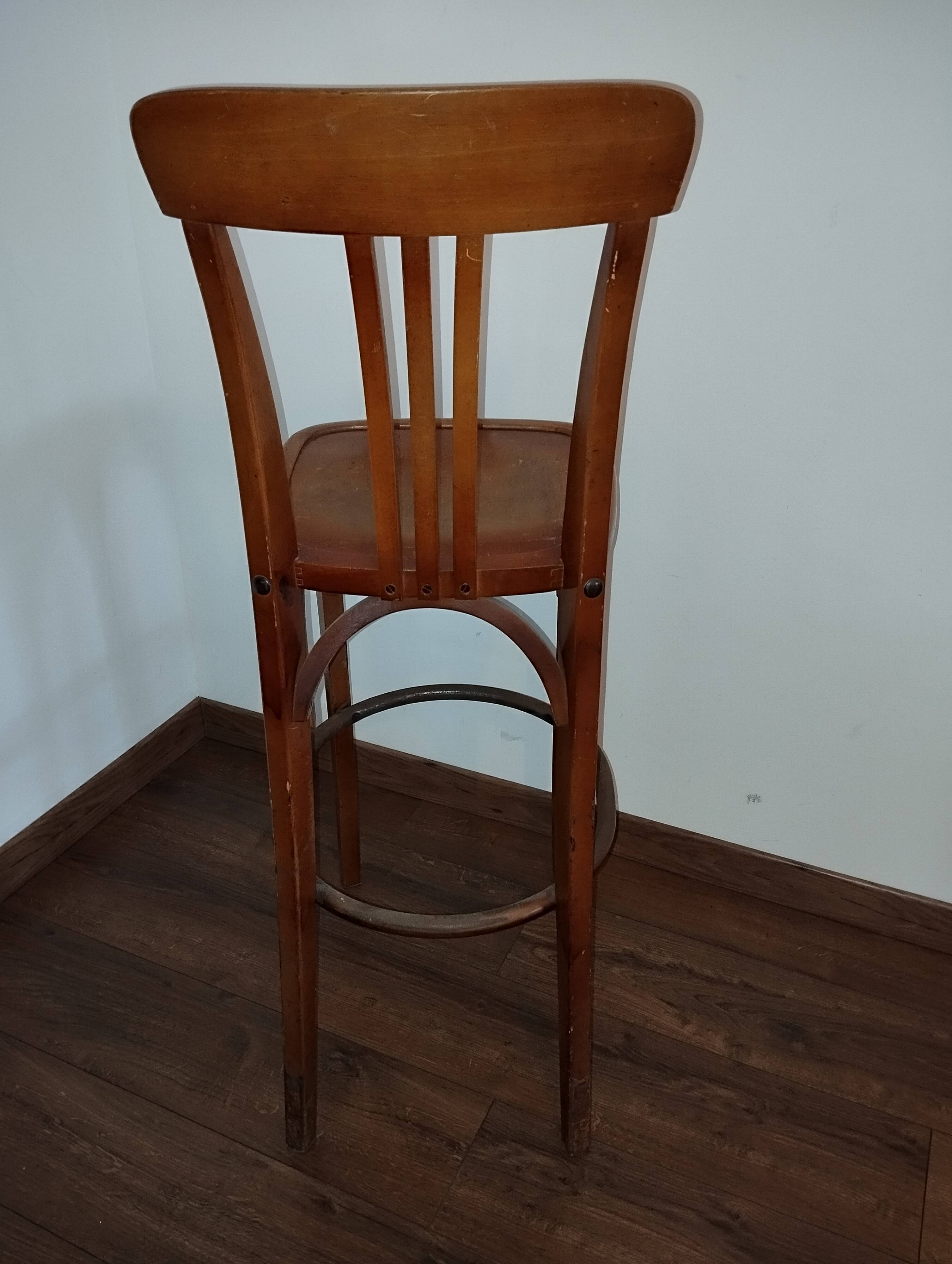 Chaise de bar années 50