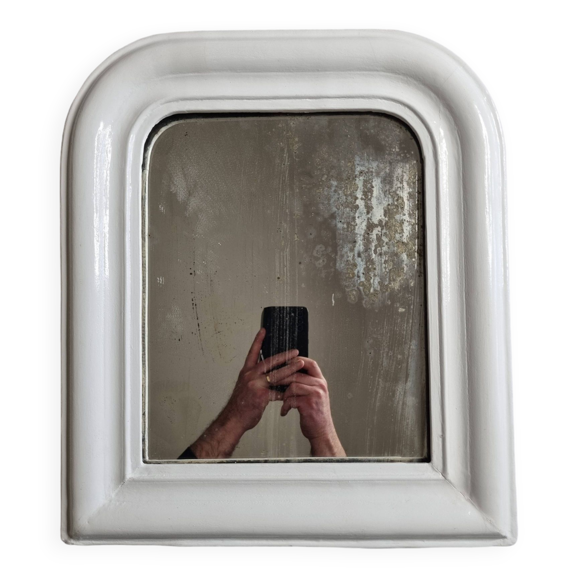 Vintage Louis Philippe style table mirror 46 cm x 40 cm