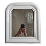 Miroir à poser vintage de style Louis Philippe 46 cm x 40 cm