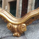 Classic mirror Louis XV gilded wood 80 cm