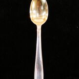 12 spoonfuls a moka boulenger art deco in silver metal modele suzy