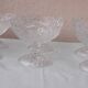 6 crystal dessert bowls