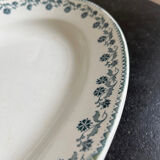 Plat ovale georgette