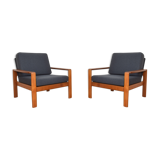 Pair of teak Armchair, 1970s