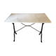 Table bistrot en marbre
