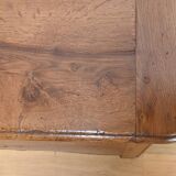 Important oak chest – late 19th century