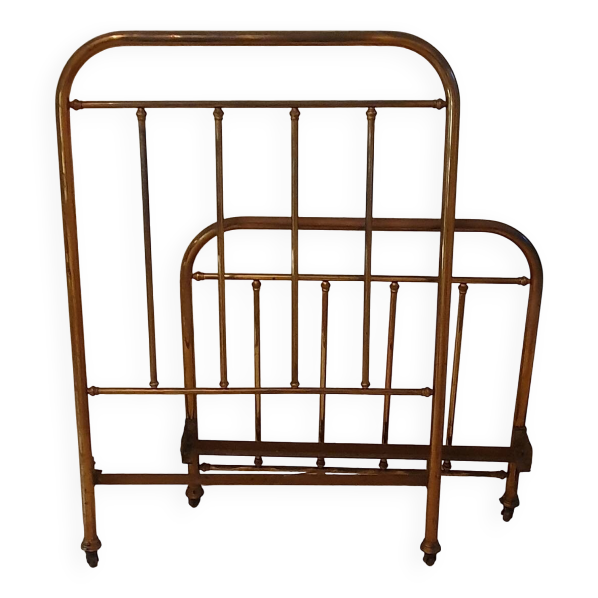 Brass bed frame