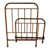 Brass bed frame