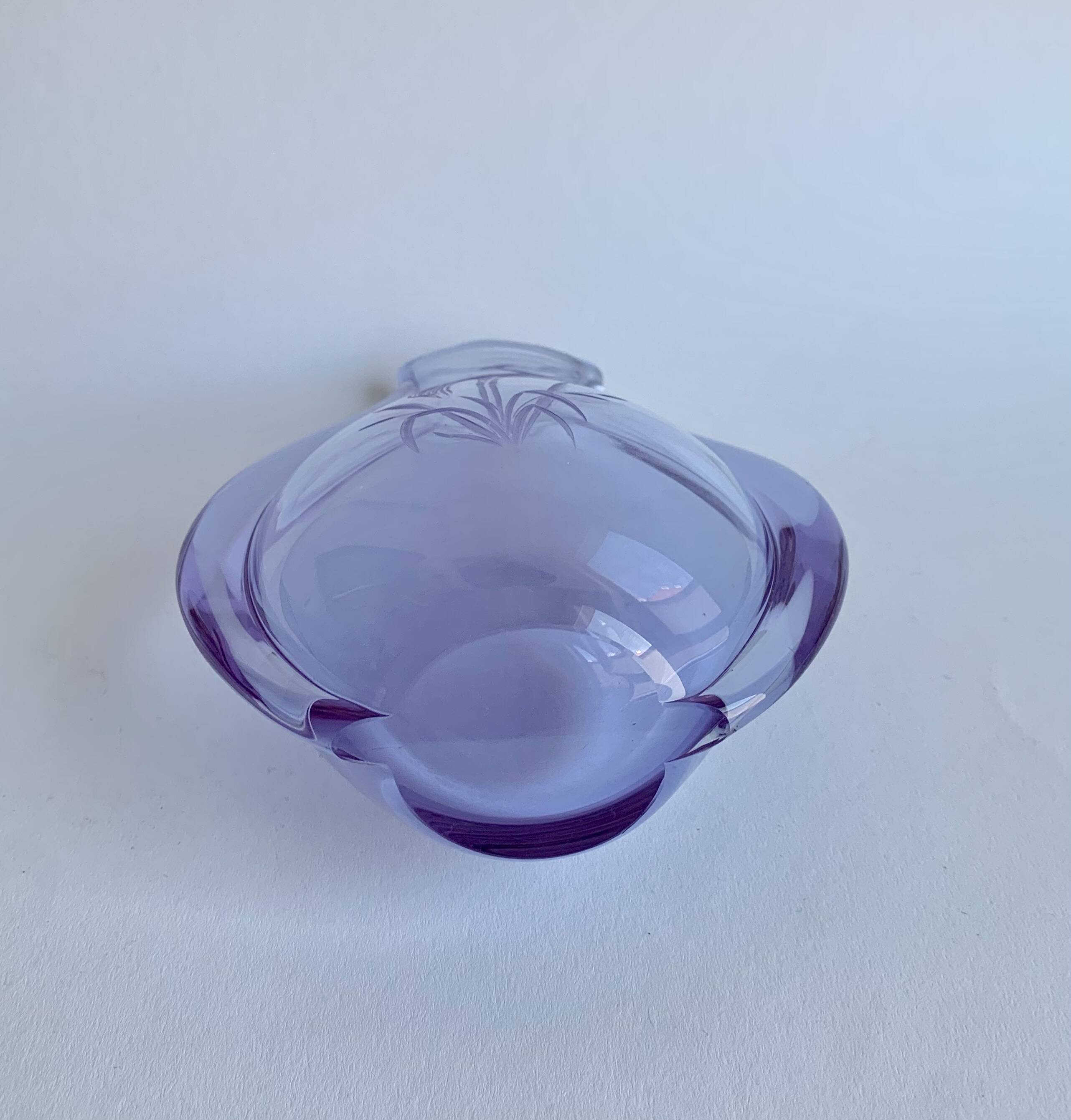 Vase by M. Klinger for Bohemian Glass, Czechoslova