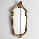 Vintage gold mirror