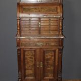 Late 19th century walnut dentist's cabinet