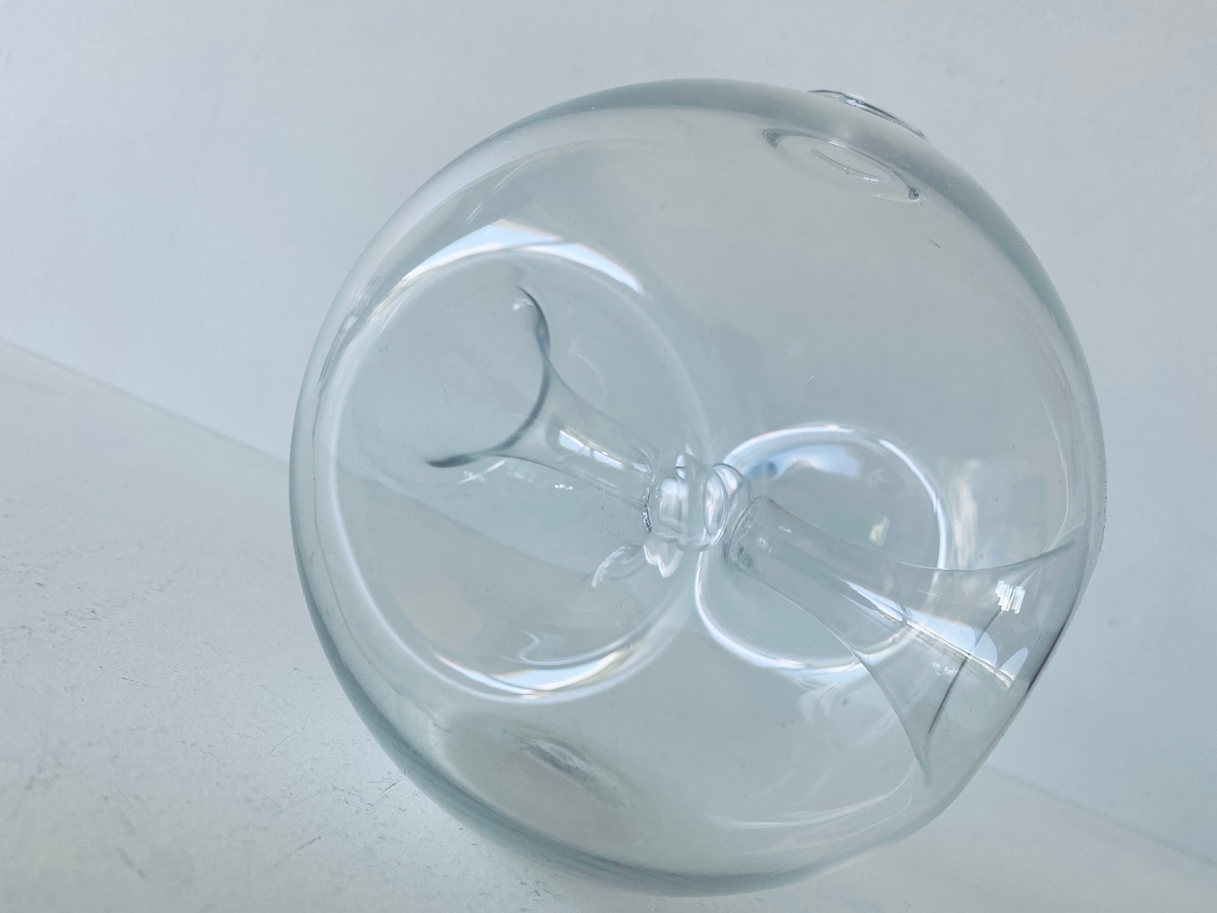 Design round glass vase