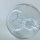 Design round glass vase