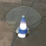 Birillo postmodern side table and floor lamp by Parisotto for Fontana Arte, 1980s