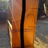 Wooden TV cabinet with drawers