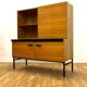 Retro chest of drawers with extension, 1960s, Czechoslovakia
