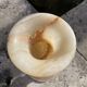 Vintage onyx vase, 1970s, 25 cm