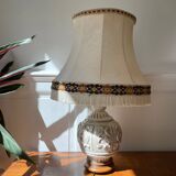 Large shabby chic lamp