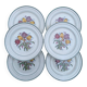 6 Villeroy and Boch dessert plates