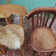Set de six chaises bistrot déparéillées