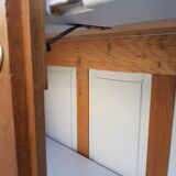 Ancient parisian oak library