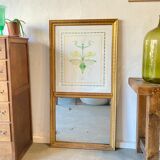 Trumeau old gilded mirror