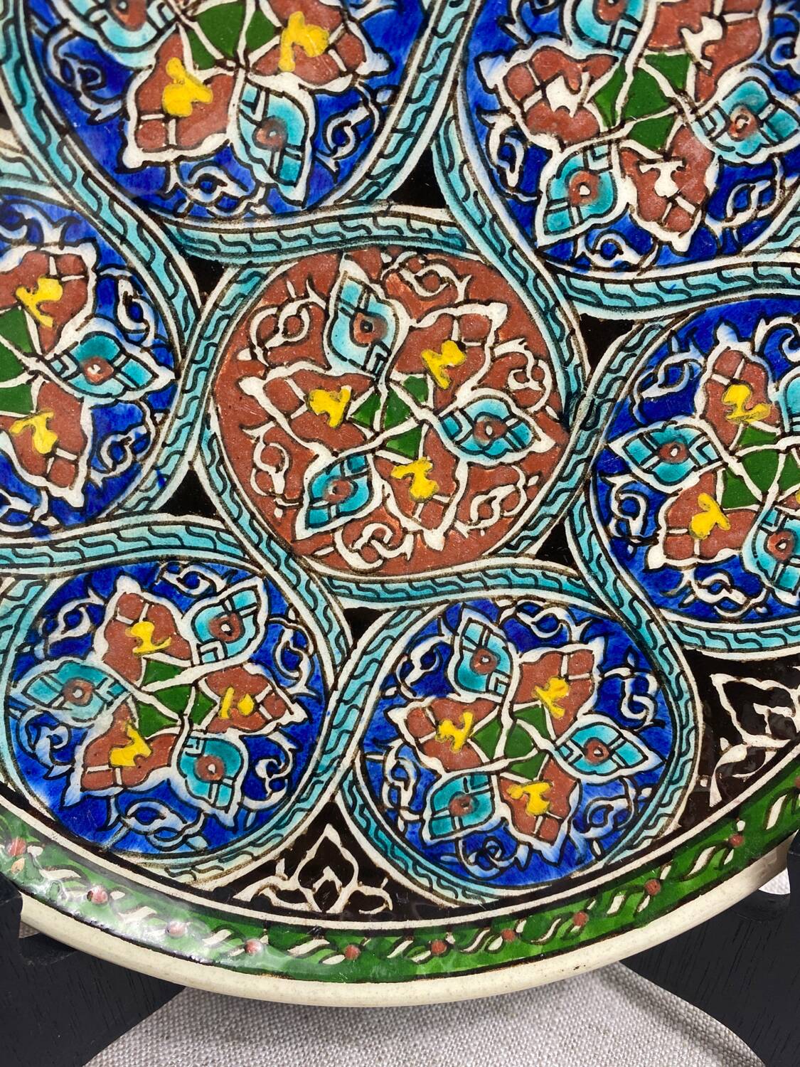 Kutahya Turkey Ceramic Plate