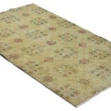 Turkish Anatolian Handmade Vintage Rug 210 cm x 117 cm