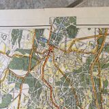 Map of Paris 1962