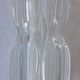 Vase en verre pressé