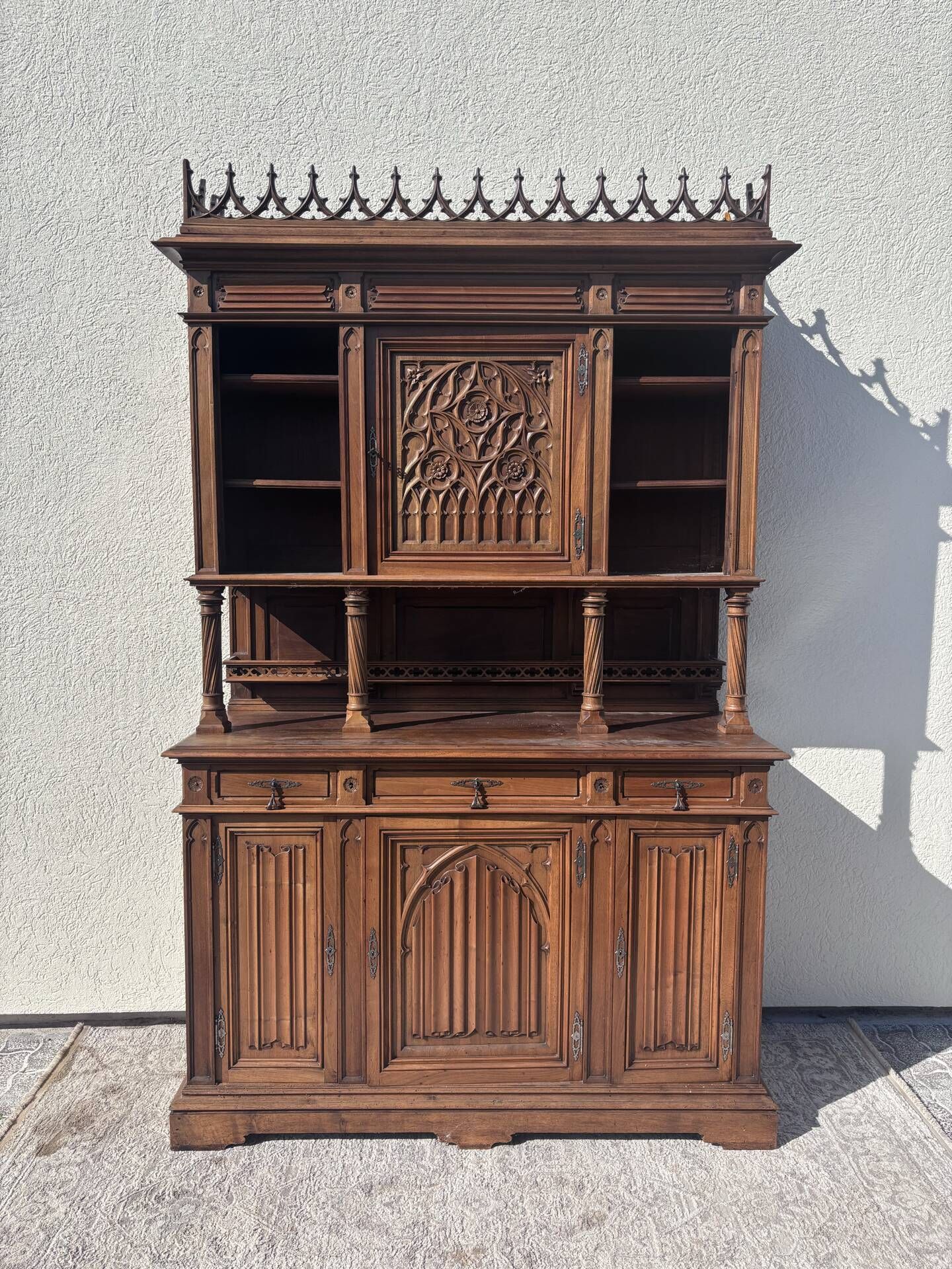 Neo-Gothic sideboard