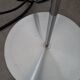 Chrome floor lamp from the 1970s