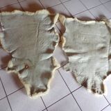 Pair of Sheepskins year 70 70x115cm