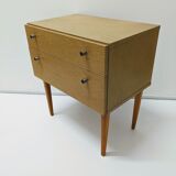 Vintage wooden storage cabinet