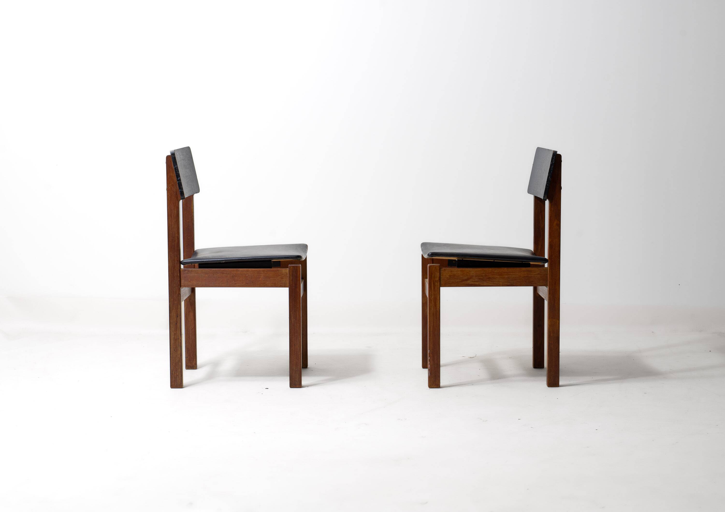 Mid-century set of 'Abstracta' chairs by De Jos de Mey